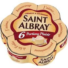 ST ALBRAY au pasteurise, 34%MG, 6 portions, 180g