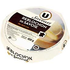 Reblochon de Savoie AOP au lait cru U SAVEURS, 27%MG, 450g