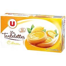 Tartelettes au citron U, 125g