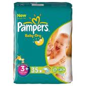 Pampers baby dry midpack T3 + x35