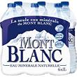Eau minérale naturelle MONT BLANC, 6 bouteilles de 1 litre