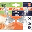 Ampoule reflecteur halogène Eco R50 OSRAM, 20W E14, 2 unités sousblister