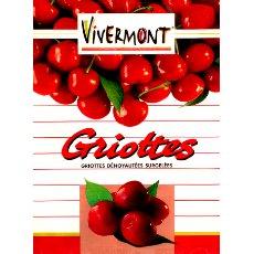Griottes denoyautees Vivermont sachet kg Descours