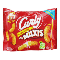 Curly cacahuete Les Maxis
