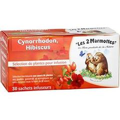 Les 2 Marmottes infusion cynorrhodon sachet x30 - 75g