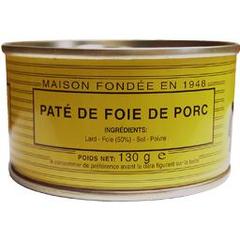 Lou Gascoun pate de foie de porc au piment d'espelette 130g