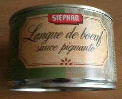 Stéphan Langue de bœuf sauce piquante la boite de 410 g