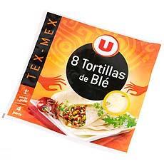 Tortillas ble U Cuisines & Decouvertes paquet de 320g