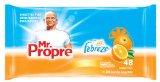 Mr Propre, Lingettes fraicheur Febreze Orange de Mediterranee, le paquet de 48