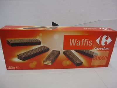 Biscuits fourrage cacao maigre, Waffis