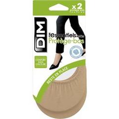Dim, Mes Essentiels - Protege-bas coton, naturel, taille 39/42, les 2 paires