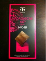 Chocolat noir de Madagascar Carrefour Selection