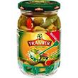 Olives vertes dénoyautées et petits légumes TRAMIER bocal 150g