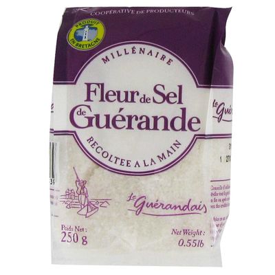 Fleur de sel sac 250G Le Guerandais