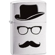Zippo 50811252 Briquet Moustache & Hat 3,5 x 1 x 5,5 cm