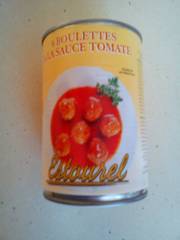 Estourel boulettes de viandes sauce tomates 420g