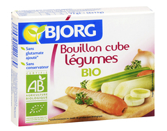 Bouillon cube legumes bio