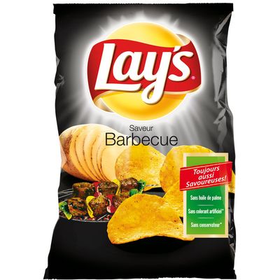 Chips saveur barbecue Lay's sachet 120g