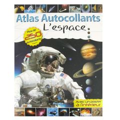 Atlas autocollants- L'espace