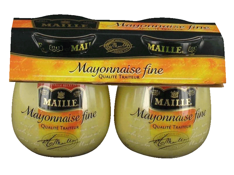 Mayonnaise fine 2x125 g