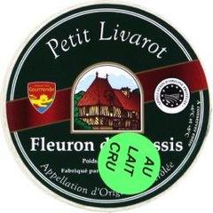 Fleuron du Plessis, Petit Livarot AOC, au lait cru, la boite de 250g