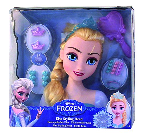 Tête à coiffer Elsa- Reine des neiges
