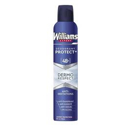 Williams, Déodorant Protect + dermo respect, l'atomiseur de 200 ml