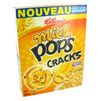Cereales completes au miel, Cracks - Miel Pops