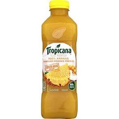 Tropicana Pure Premium - Jus 100% ananas mangues pommes pressés la bouteille de 85 cl