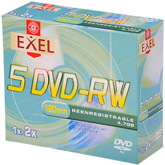 DVD-RW Exel x5