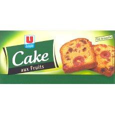 Cake aux fruits U, 300g