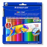 Staedtler Noris Club 24 Crayons de couleur aquarellable