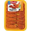 Ailes de poulet découpées assaisonnées au paprika, LE GAULOIS, barquette 500 g