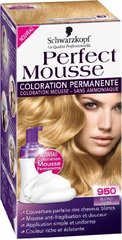 Schwarzkopf - Perfect Mousse - Coloration Permanente - Blond Doré 950