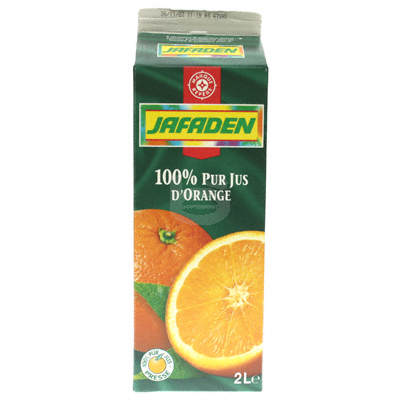 Jus d'orange Jafaden Pur 2l