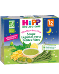 Mon Diner Bonne Nuit - Soupe legumes verts petites pates Des 12 mois.
