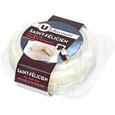 Saint Felicien au lait cru U LES SAVEURS, 27%MG, 180g