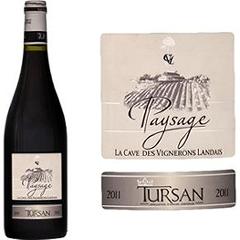 Vin rouge Tursan Paysage 2011 Cave Vignerons Landais