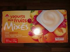 Yaourt aux fruits mixés 16x125g