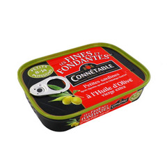 Connetable, Petites sardines Les Fines et Fondantes a l'huile d'olive, la boite de 106 g
