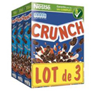 Céréales chocolat - Crunch 50% remboursés