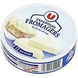 Fromage fondu au lait pasteurisé triangles fromagers U MAT&LOU, 19,5%MG 12 portions, 200g