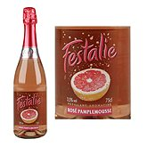 Vin rose petillant Festalie Pamplemousse 3.5%vol 75cl