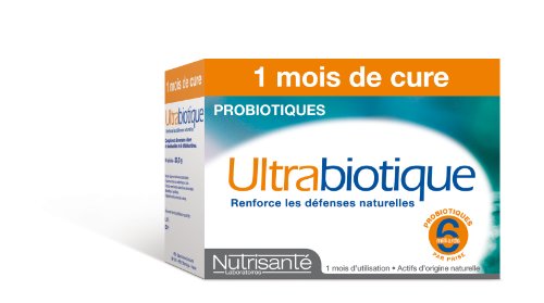 Nutrisanté Ultrabiotiques Probiotiques 60 Gélules