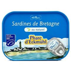 Sardines de Bretagne au Naturel