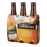 Cidre doux Les Goelleries 2% vol. - 3x33cl