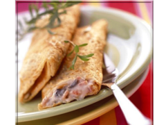 Crepe jambon fromage
