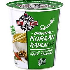 Nouilles Original Korean Ramen Cup goût légumes