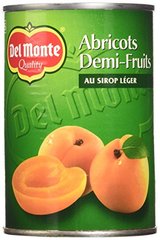 Del Monte Abricots Demi-Fruits au Sirop Léger 420 g