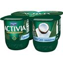Danone Activia - Lait fermenté saveur coco les 4 pots de 125 g